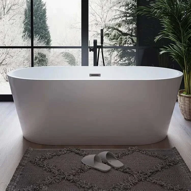 Ванна акриловая Ceruttispa Resia160 B-7109 160x75x56см белый