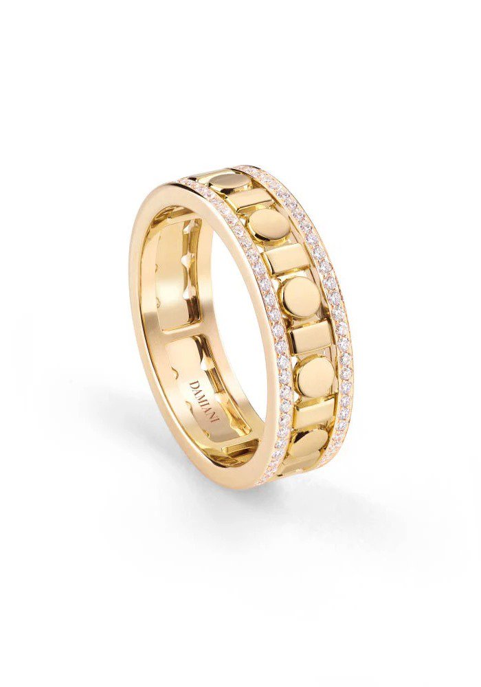 Кольцо Damiani 20093137 16,8р 5гр 0,378ct. купить,2850000