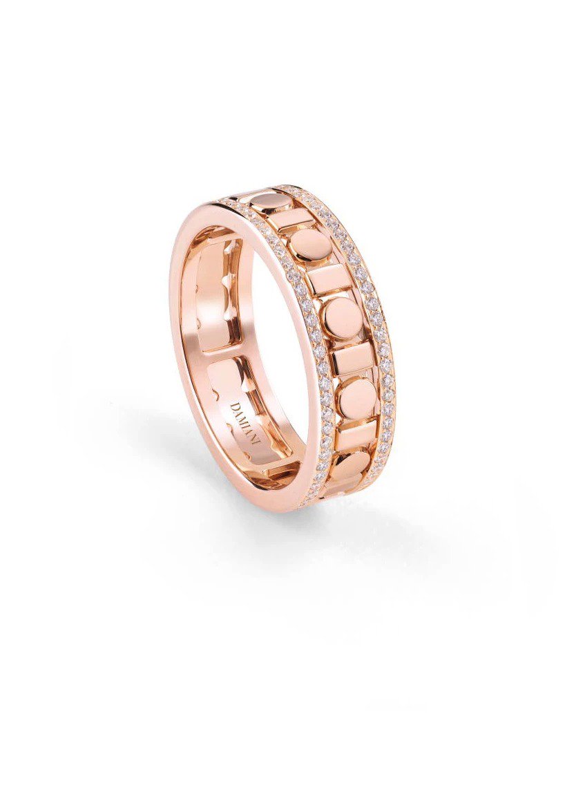 Кольцо Damiani 20093825 16,2р 4,9гр 0,366ct. купить,NaN
