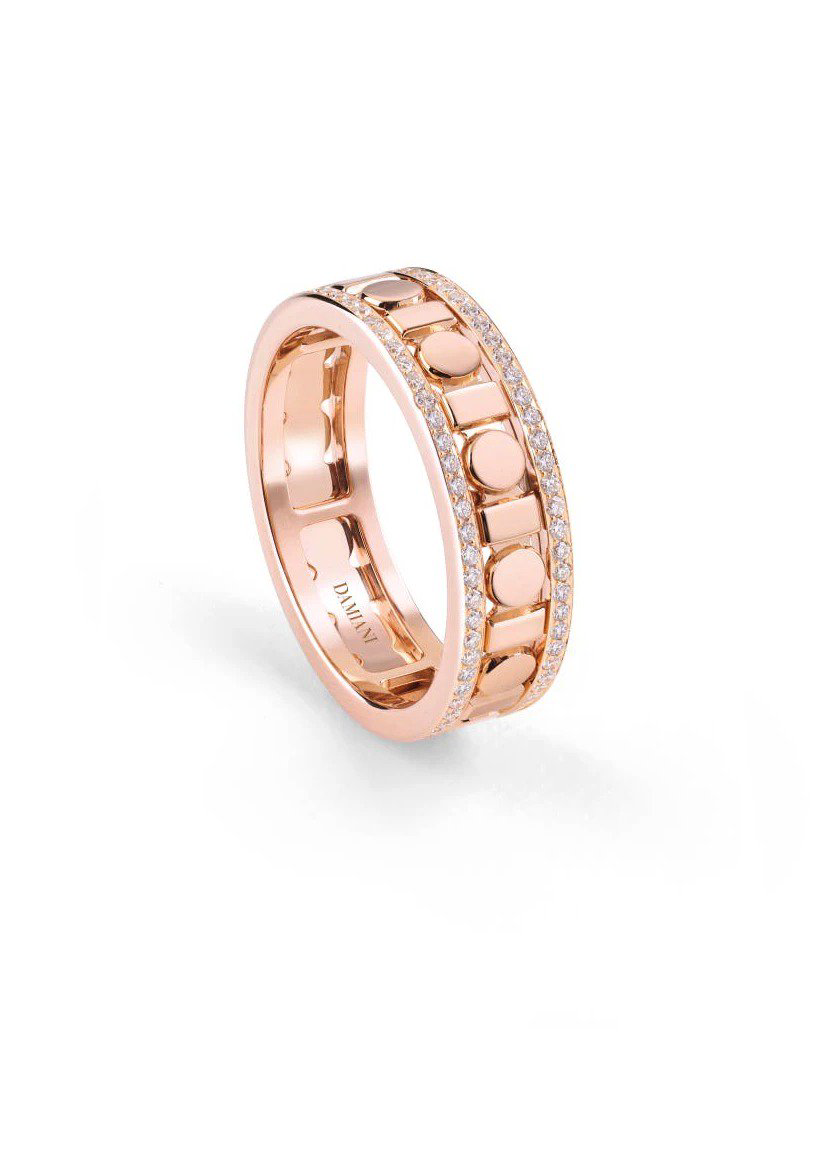 Кольцо Damiani 20093825 16,2р 4,9гр 0,366ct. купить,NaN