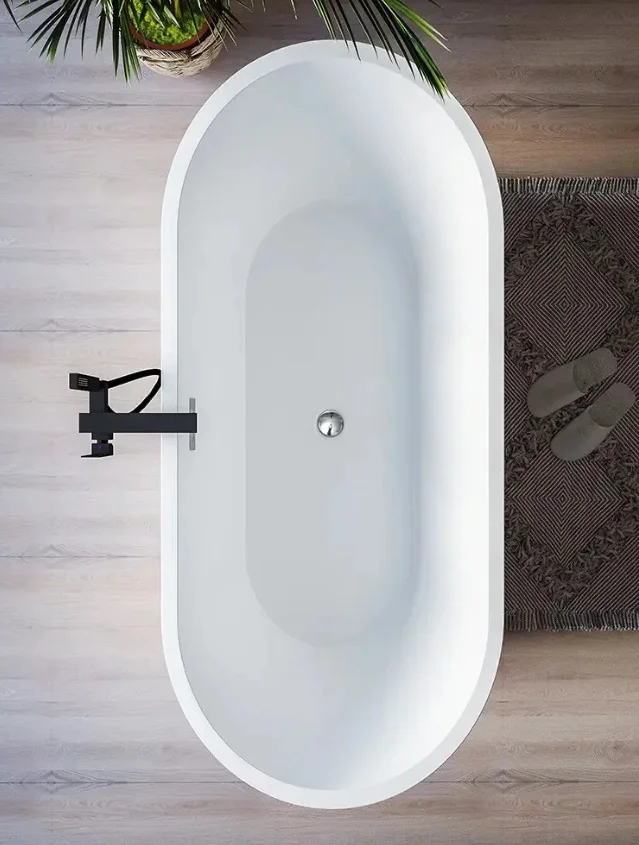 Ванна акриловая Ceruttispa Resia150 150x75x58см белый