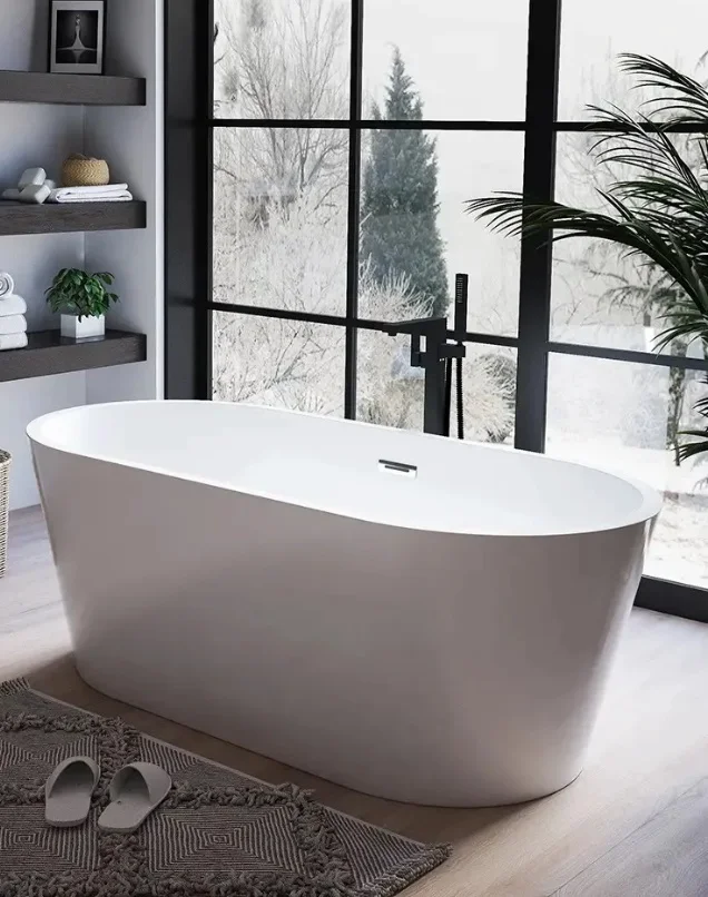 Ванна акриловая Ceruttispa Resia150 150x75x58см белый