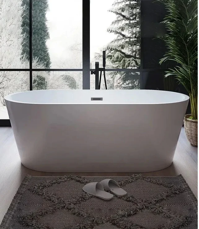 Ванна акриловая Ceruttispa Resia150 150x75x58см белый