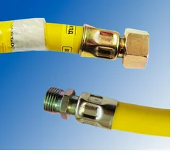 Рукав для газа 4м 1/2 В-Н D 10 желтый