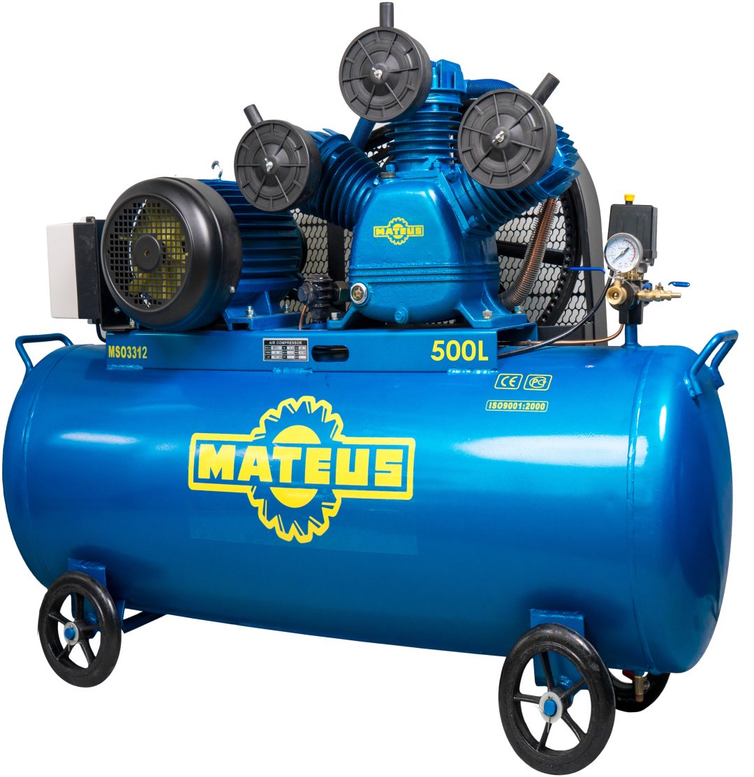 Компрессор масляный Mateus ms03312, 8 бар купить,NaN