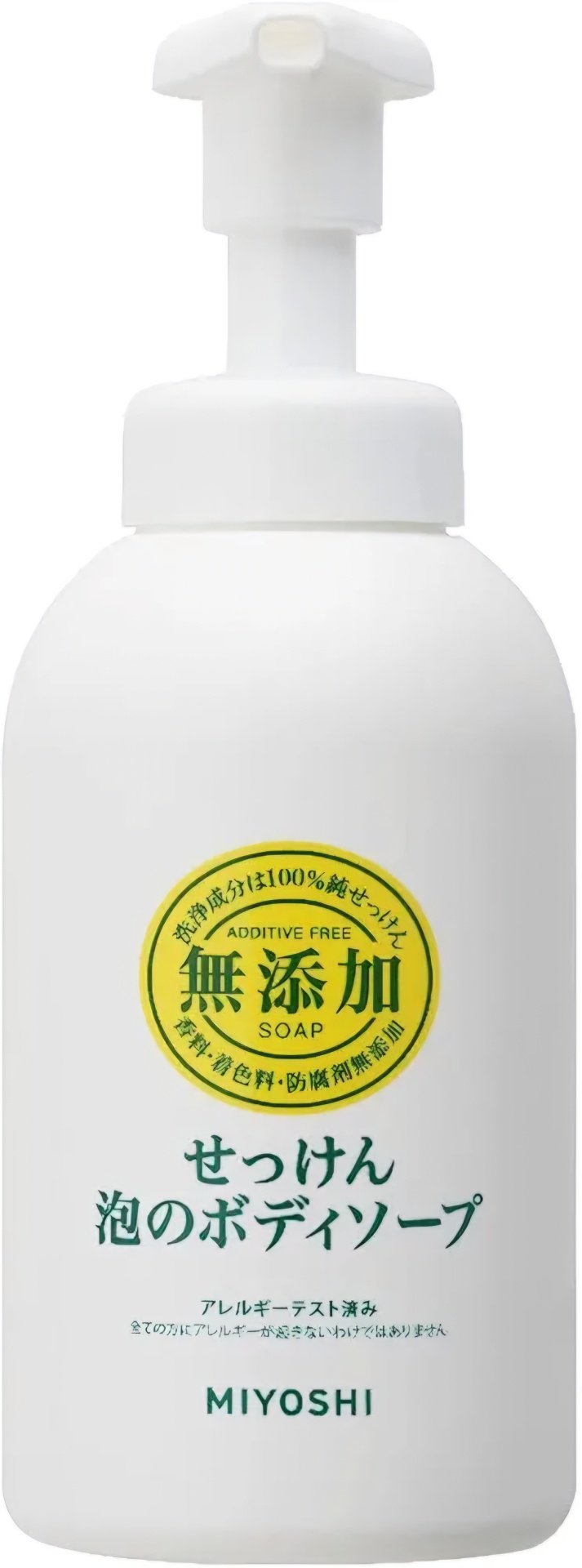 Жидкое мыло детское Miyoshi MIYOSHI Additive Free Bubble Body Soap 500 г купить,NaN