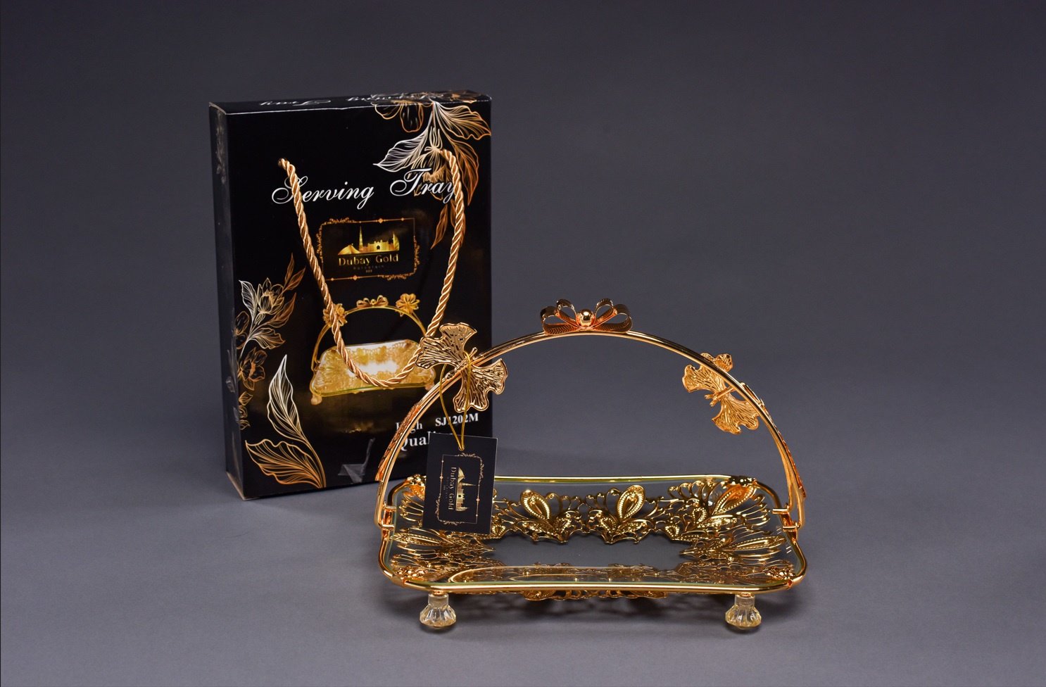 Dubay gold конфетница SJ1202M прямоугольная 1 шт купить,NaN