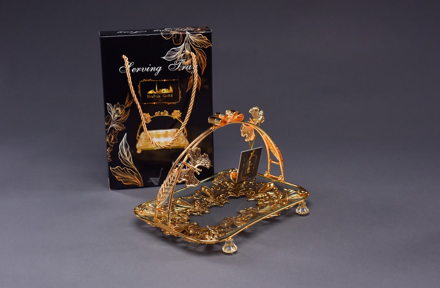 Dubay gold конфетница SJ1202M прямоугольная 1 шт купить,NaN