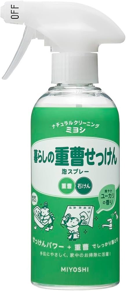 Спрей Miyoshi MIYOSHI Bubble Spray Baking Soda Soap 280 мл купить,NaN