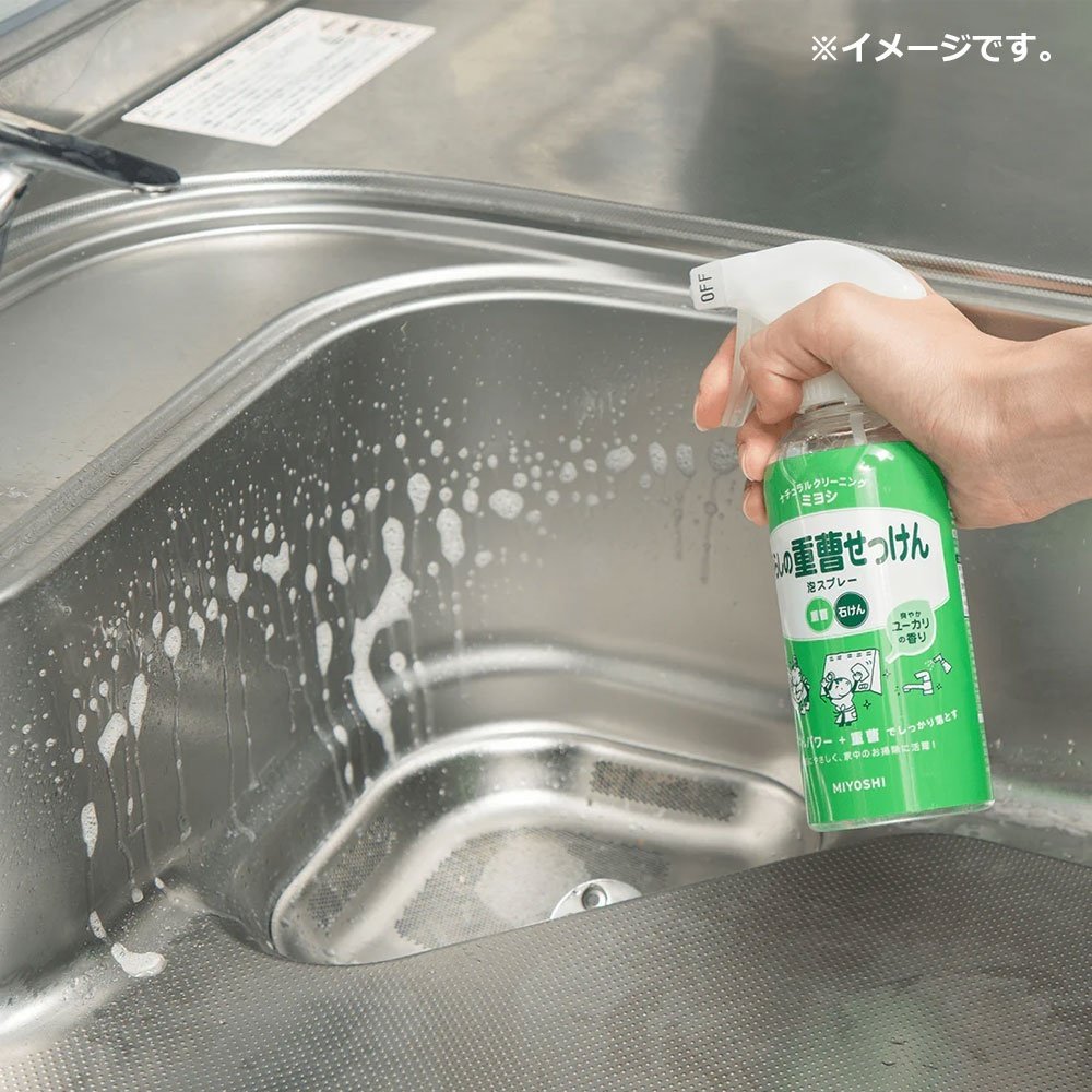 Спрей Miyoshi MIYOSHI Bubble Spray Baking Soda Soap 280 мл купить,NaN