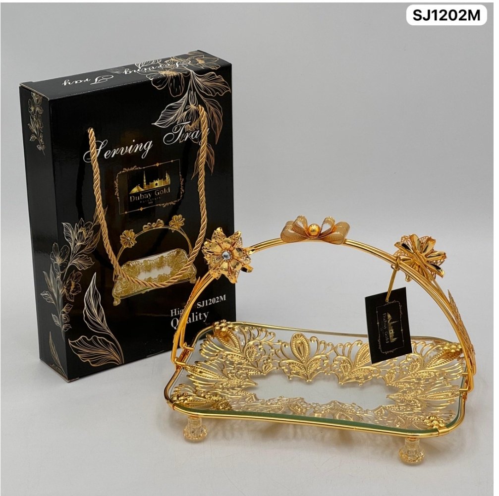 Dubay gold конфетница 1202 прямоугольная 1 шт купить,3500