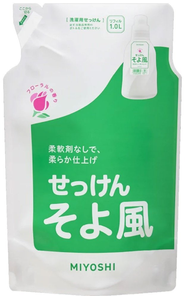 Miyoshi Additive Free Laundry Liquid Soap 1 л купить,NaN
