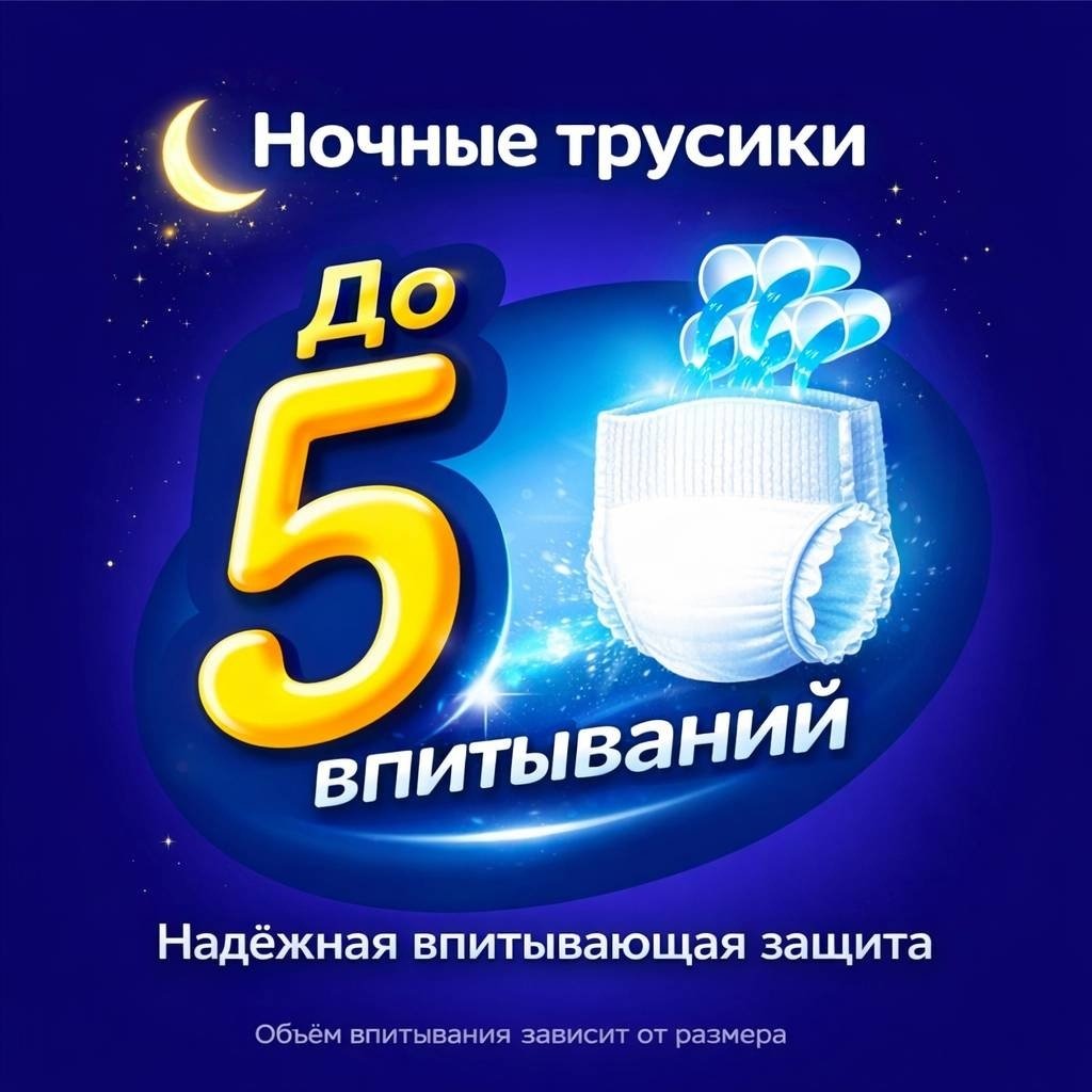 Подгузники-трусики Mamy Poko Night Pants ночные подгузники-трусики, размер L, 34 шт купить,NaN