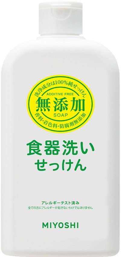 Miyoshi жидкое ADDITIVE FREE DISH WASHING SOAP 0.37 л купить,NaN
