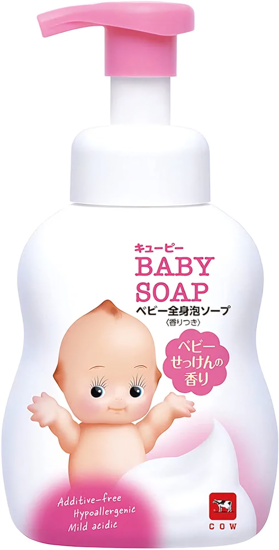 Cow Cow QP Baby Soap 2в1 аромат мыла (400 мл) пенка 400 мл купить,NaN