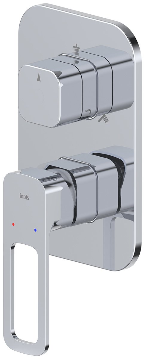 Смеситель для душа IDDIS SLISB00i68, латунь, цвет хром купить,63400