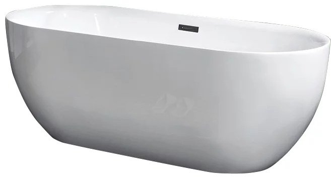 Ванна овальная Aquanet Delight 170x78 см, акрил