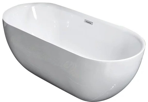 Ванна овальная Aquanet Delight 170x78 см, акрил
