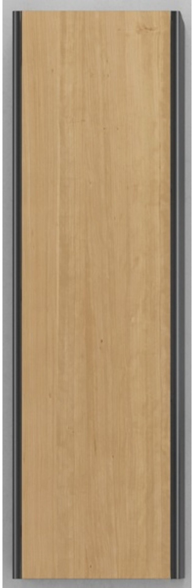 Шкаф-пенал навесной KABINKA.KZ Klaufs 33, 33x30.5x110 см, коричневый, черный купить,NaN
