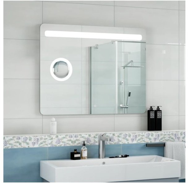 Умное зеркало настенное Континент 90x70 см