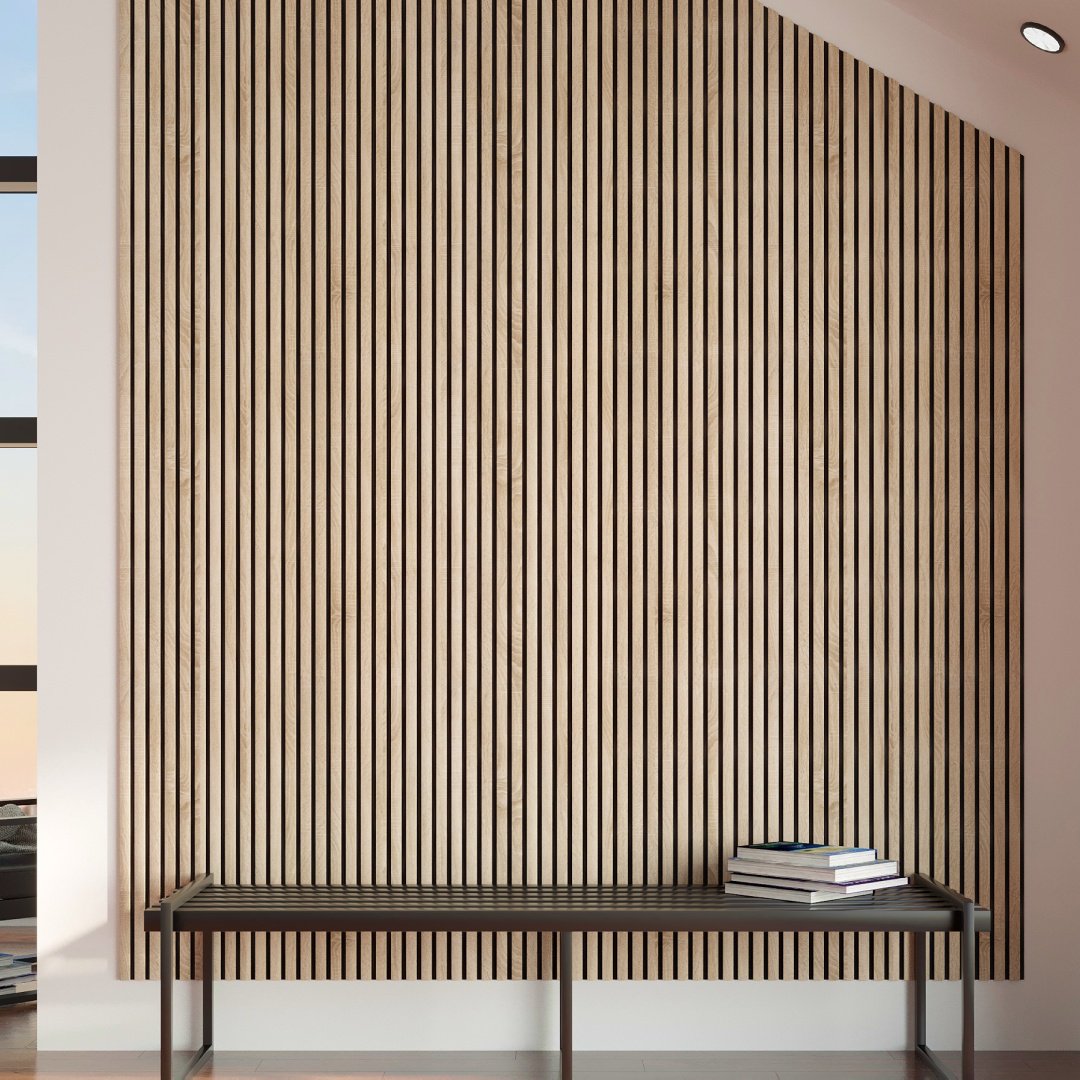 Акустическая реечная панель Comfort Standard для стен МДФ 2780х600х9 мм купить,33400