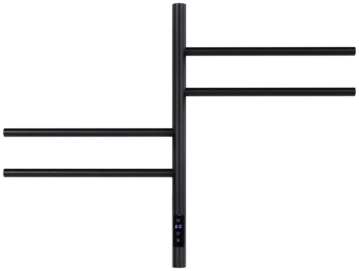 Полотенцесушитель электрический Vincea VTD-1S1CBE, лесенка 43x60 см