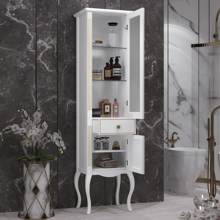 Шкаф напольный Opadiris 45.2x37x180, Лаура купить,NaN