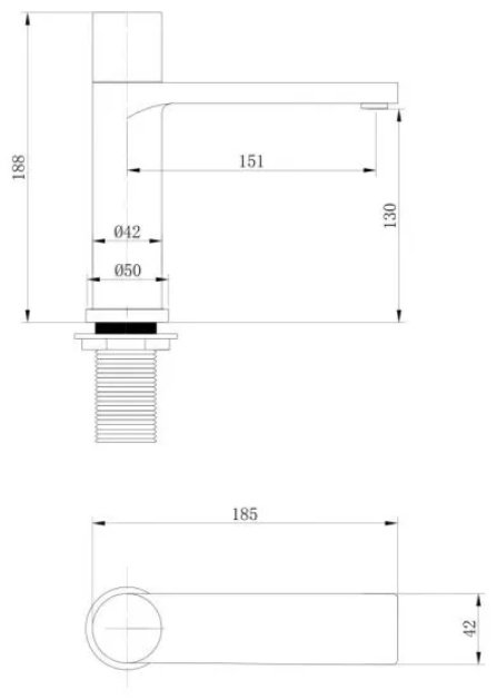 Смеситель для раковины (умывальника) Abber AF8710G, однозахватный купить,148600