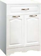 Комод ВАКО Классика, 60x30x82 см, белый