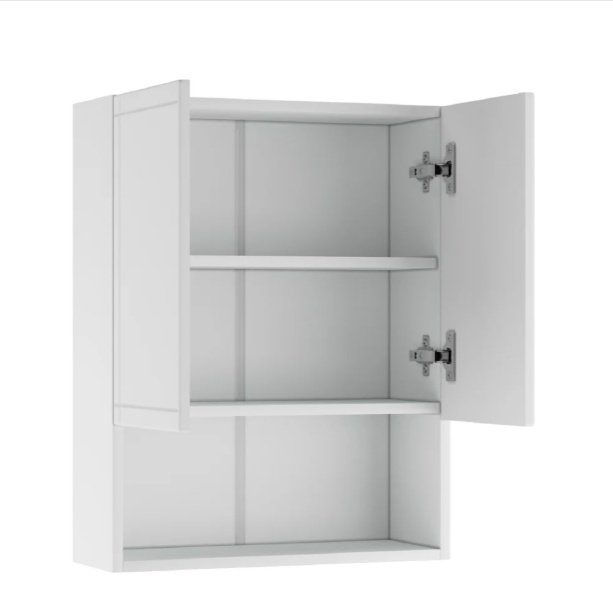 Шкаф навесной KABINKA.KZ Лира, 55x20.5x70 см, белый купить,NaN