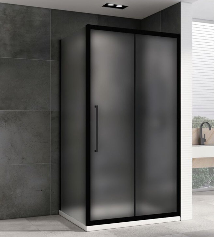 Душевое ограждение Abber двухстенное AG30160BMH-S70BM, 700х1950 мм купить,NaN