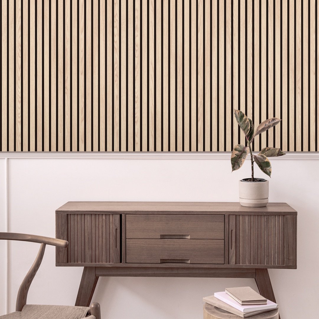Акустическая реечная панель Trend Light для стен МДФ 900х600х21 мм купить,NaN