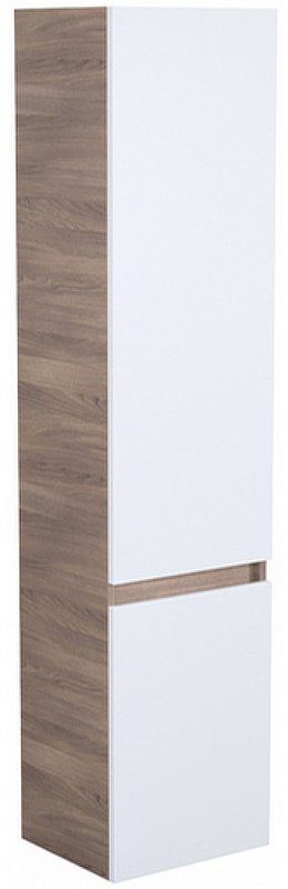 Шкаф-пенал навесной IDDIS ZOD35A0i97, 35x28.1x150 см, белый, коричневый купить,NaN