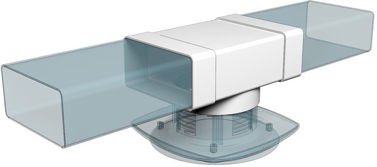 Соединитель воздуховодов ERA 612ТФ10П 100 мм 60x120 мм