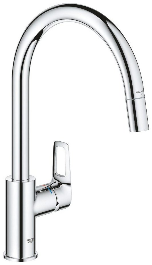 Смеситель для кухни Grohe 30543000, латунь, цвет хром купить,115140