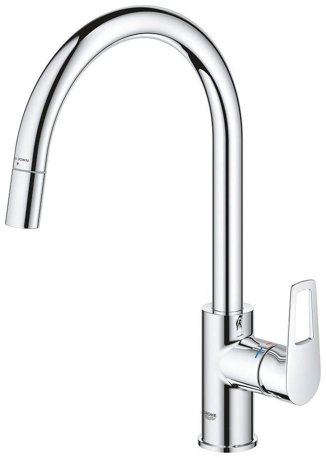 Смеситель для кухни Grohe 30543000, латунь, цвет хром купить,115140