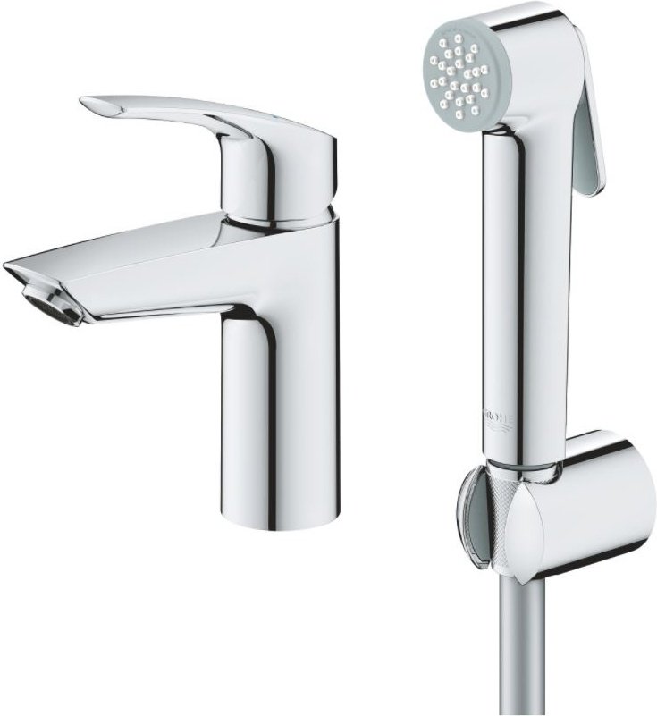 Смеситель для раковины (умывальника) Grohe EuroSmart S-Size 23124003, однозахватный купить,95400