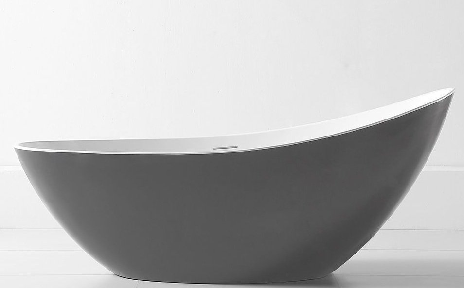 Ванна Abber AB9233G 185x80 см, акрил