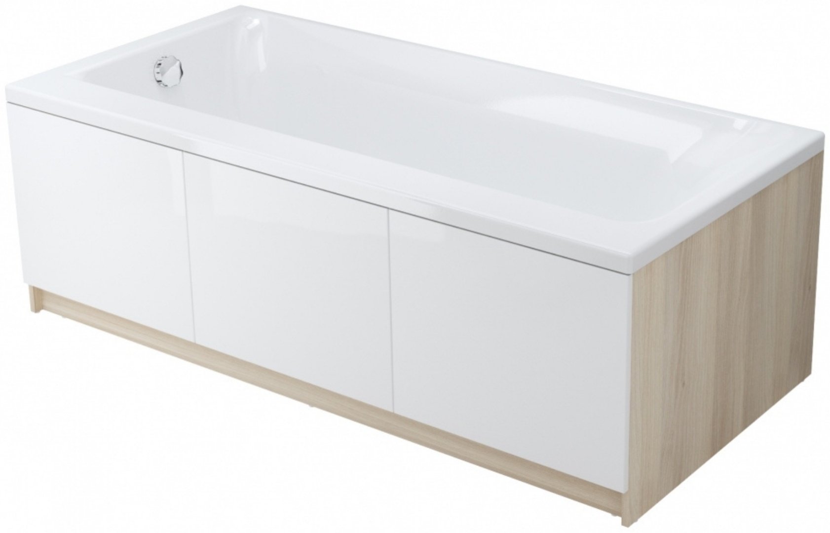 Ванна прямоугольная Cersanit SMART 170x80 см, акрил