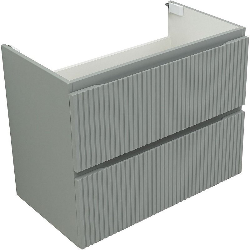 Тумба с раковиной KABINKA.KZ Flat 80 335434, 80x63.7x45.5 см, серый - ForteMarket Тумба с раковиной KABINKA.KZ Flat 80 335434, 80x63.7x45.5 см, серый купить,NaN