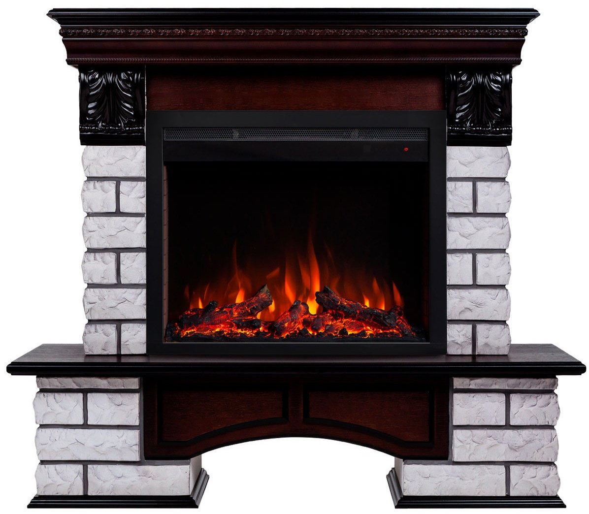 Электрокамин Real Flame COUNTRY LUX ROCK FS25/25,5 AO-215