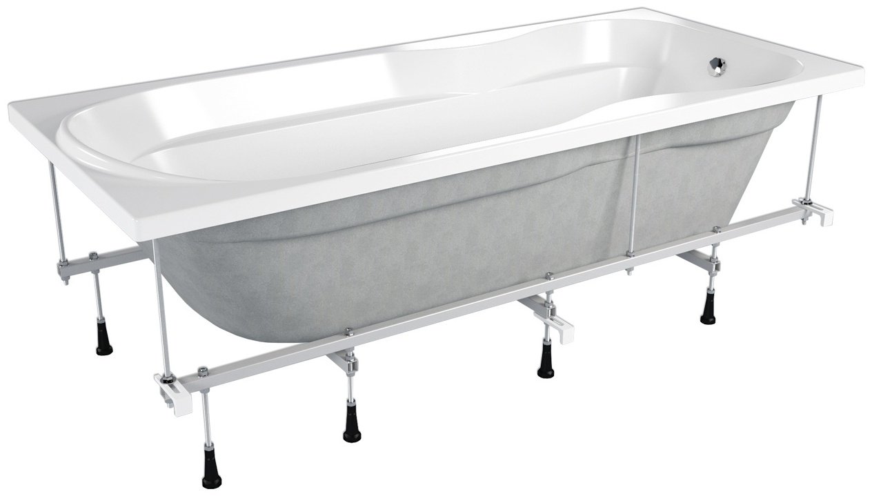 Ванна МетаКам Comfort Maxi 180x80 см, акрил