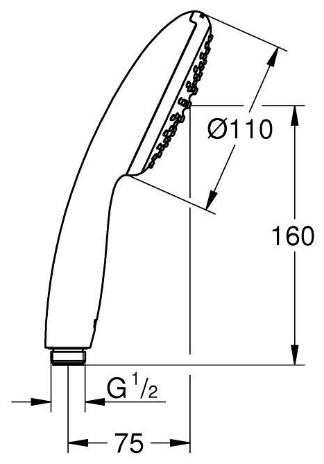 Grohe душевой набор (гарнитур) 27853003 купить,35560