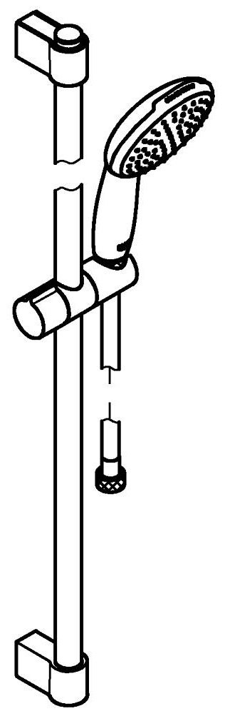 Grohe душевой набор (гарнитур) 27853003 купить,35560