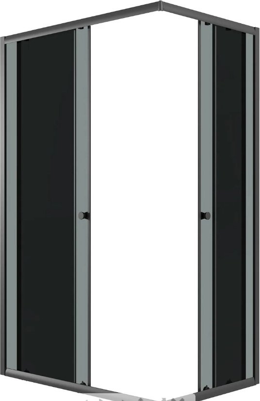 Душевое ограждение KABINKA.KZ двухстенное NG-1012-14QT, 1170х1900 мм купить,NaN