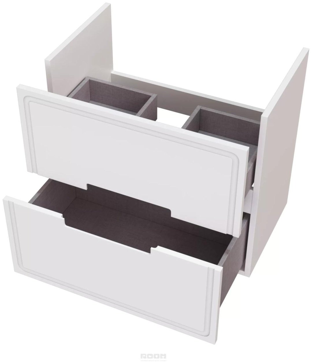 Тумба с раковиной KABINKA.KZ TA-MBO-100PS-blanco, 100x56x48.6 см, белый
