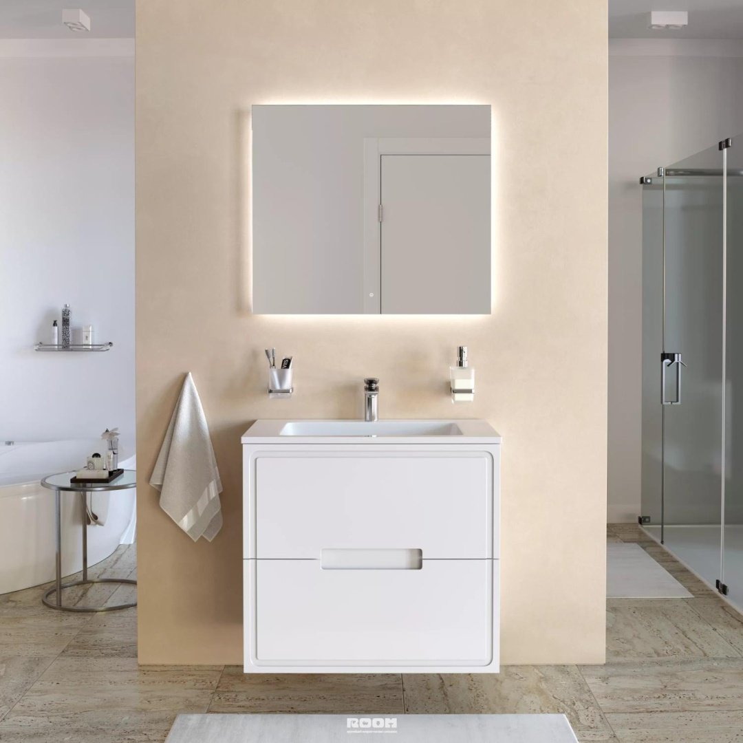 Тумба с раковиной KABINKA.KZ TA-MBO-100PS-blanco, 100x56x48.6 см, белый - ForteMarket Тумба с раковиной KABINKA.KZ TA-MBO-100PS-blanco, 100x56x48.6 см, белый купить,NaN