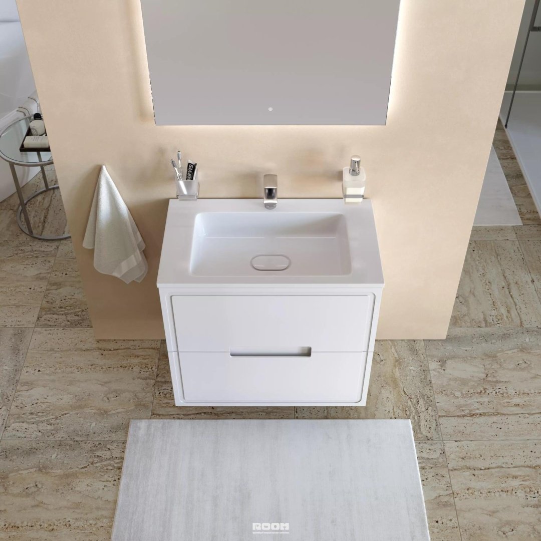 Тумба с раковиной KABINKA.KZ TA-MBO-100PS-blanco, 100x56x48.6 см, белый - ForteMarket Тумба с раковиной KABINKA.KZ TA-MBO-100PS-blanco, 100x56x48.6 см, белый купить,NaN
