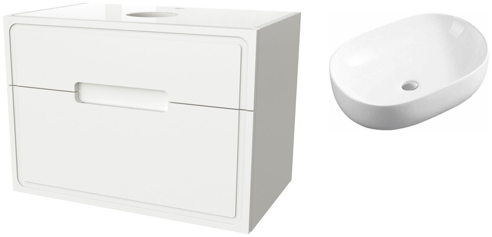 Тумба с раковиной KABINKA.KZ TA-MBO-100PS-blanco, 100x56x48.6 см, белый - ForteMarket Тумба с раковиной KABINKA.KZ TA-MBO-100PS-blanco, 100x56x48.6 см, белый купить,NaN