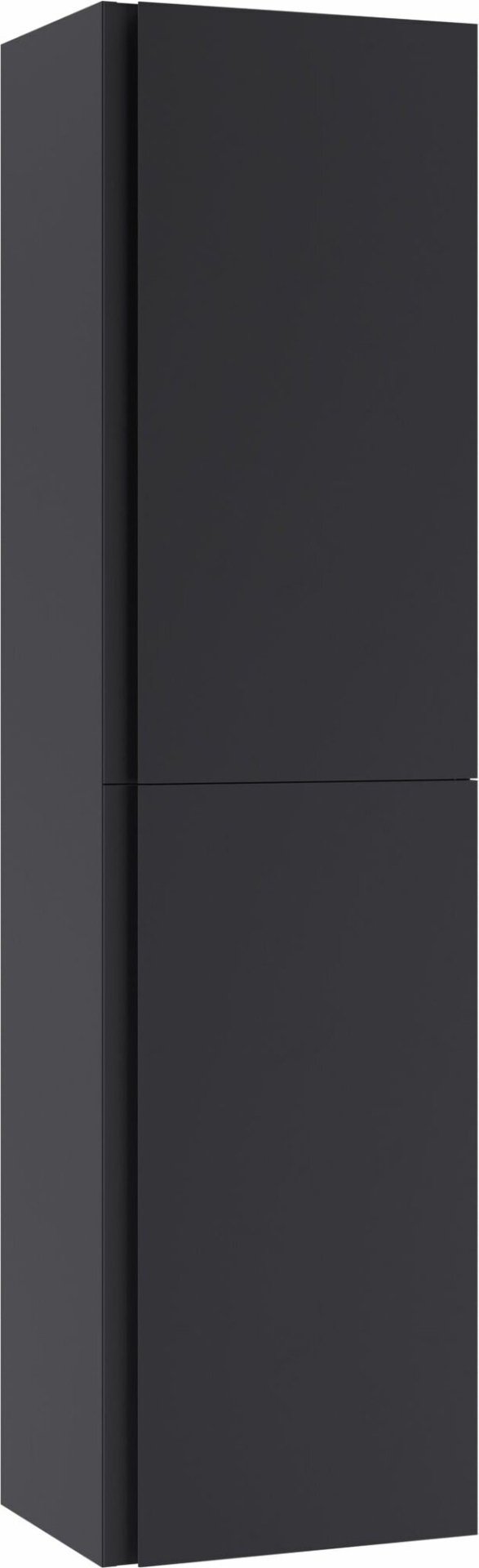 Шкаф-пенал навесной KABINKA.KZ DGr2102P, 40x32.2x123.1 см, графит